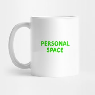 Personal Space spikes design Mug